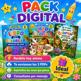 Pack digital: lo recibís hoy mismo, 3 PDFs para imprimir las veces que quieras