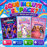 Qué incluye el pack: 3 PDFs, 96 páginas, listos para imprimir